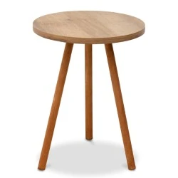 Roma Megapap melamine side table in pine oak color 33,5x33,5x46cm. Roma Megapap melamine side table in pine oak color 33,5x33,5x46cm.