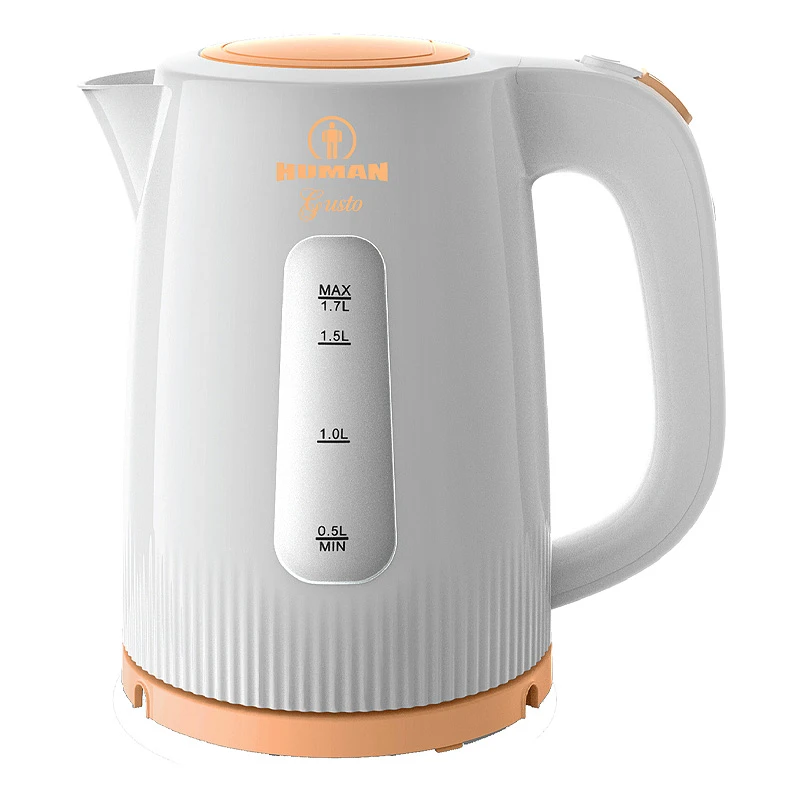 Βραστήρας Human HU-5005 1.7lt 1800-2200W χρώμα λευκό ή βεραμάν