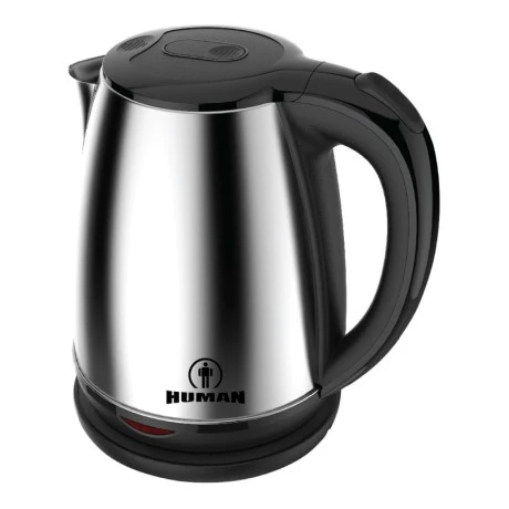 Βραστήρας Human HU5009 1.8lt 2200W inox χρώμα ασημί
