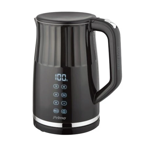 Βραστήρας PRCK-40429 Primo 1.7L 2200W Digital Ανοξείδωτος Cool touch Μαύρος