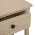 WOODEN CONSOLE IN BEIGE COLOR WITH 2 DRAWERS 90X33X75CM