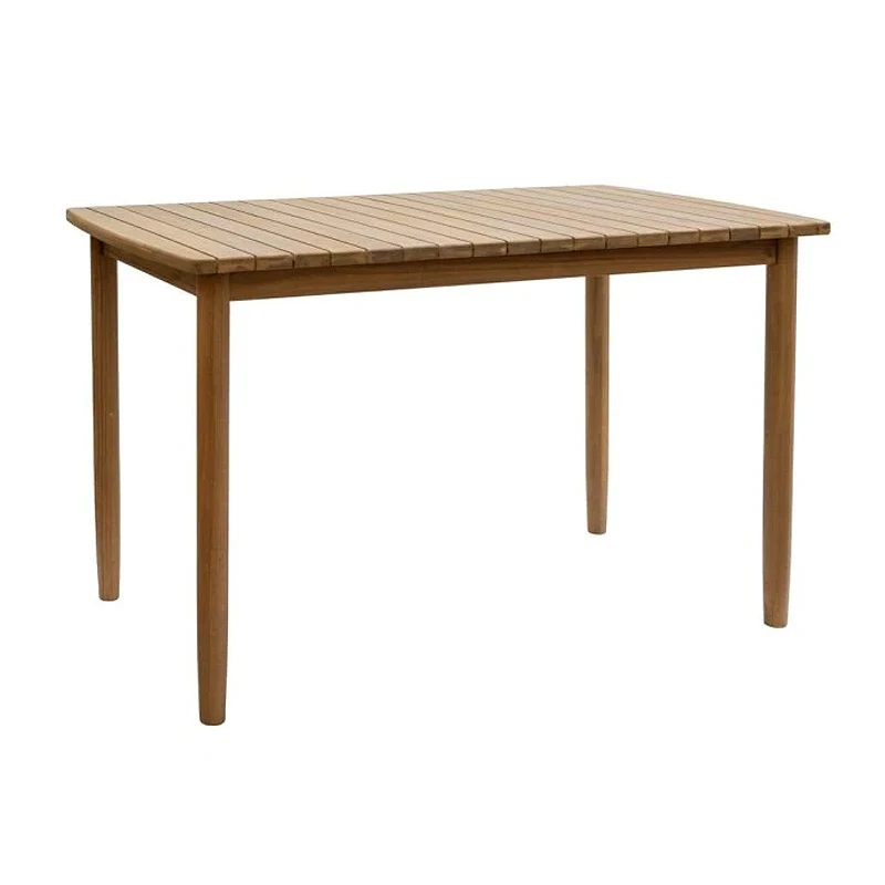 OUTDOOR BAR TABLE MASAYA IN NATURAL COLOR MADE OF ACACIA WOOD 160X85X93CM