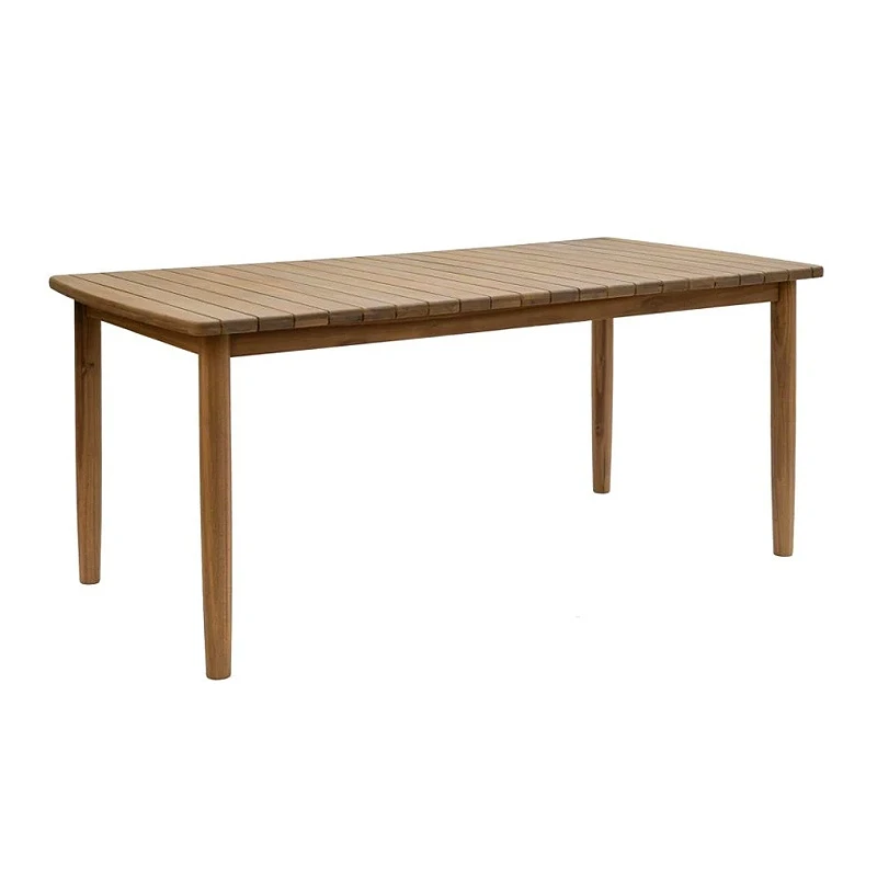 OUTDOOR DINING TABLE MASAYA IN NATURAL COLOR MADE OF ACACIA WOOD 180X90X75CM