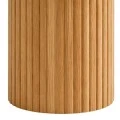 WOODEN COFFEE TABLE WITH VERAMANT SURFACE D61X46CM