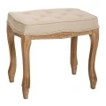 GRAY WOODEN STOOL 50X36X47CM