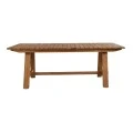 NATURAL TEAK WOOD TABLE 220x75x78CM OUTDOOR
