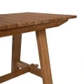 NATURAL TEAK WOOD TABLE 220x75x78CM OUTDOOR