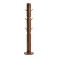 WOODEN MONK IN NATURAL COLOR IN THE SHAPE OF A CACTUS D30X170CM