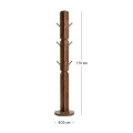 WOODEN MONK IN NATURAL COLOR IN THE SHAPE OF A CACTUS D30X170CM