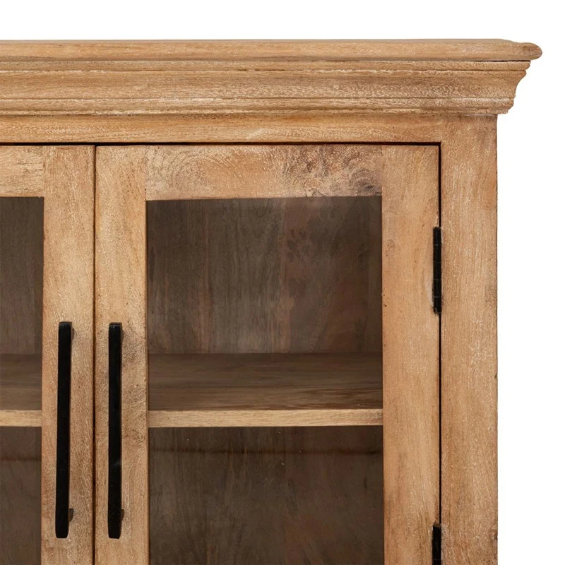 SIDEBOARD IN NATURAL COLOR MADE OF MANGO WOOD 147X36X70CM