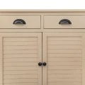 WOODEN SIDEBOARD IN BEIGE COLOR WITH 3 DOORS AND 3 DRAWERS 105X35X75CM
