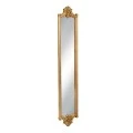 WOODEN RECTANGLE WALL MIRROR 18X6X131CM