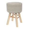 FABRIC TOP STOOL 28X34CM