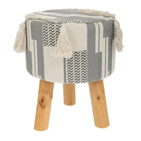 FABRIC TOP STOOL 28X34CM