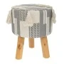 FABRIC TOP STOOL 28X34CM