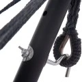 ΑΙΩΡΑ CRAVE HM6304.01 ΑΝΘΡΑΚΙ ΜΕΤΑΛΛΙΚΟΣ ΣΚΕΛΕΤΟΣ-ΣΚΟΥΡΟ ΓΚΡΙ ΥΦΑΣΜΑ 265x93x105Υεκ