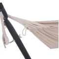 ΑΙΩΡΑ CRAVE HM6304.02 ΑΝΘΡΑΚΙ ΜΕΤΑΛΛΙΚΟΣ ΣΚΕΛΕΤΟΣ--ΜΠΕΖ ΥΦΑΣΜΑ 265x93x105Υεκ