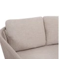 DAYBED ΣΕΙΡΑ XANTION HM6474.02 ΛΕΥΚΟ ΑΛΟΥΜΙΝΙΟ--ΣΧΟΙΝΙ--OLEFIN 157x147x88Υεκ