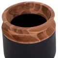 ΔΙΑΚΟΣΜΗΤΙΚΑ ΒΑΖΑ ΔΑΠΕΔΟΥ 2ΤΜΧ LINTER HM21140.01 FIBER CEMENT ΜΑΥΡΟ-ΞΥΛΟ ΤΕΑΚ 47Υ & 60Υεκ