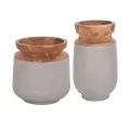 ΔΙΑΚΟΣΜΗΤΙΚΑ ΒΑΖΑ ΔΑΠΕΔΟΥ 2ΤΜΧ LINTER HM21140.03 FIBER CEMENT ΓΚΡΙ-ΞΥΛΟ ΤΕΑΚ 47Υ & 60Υεκ