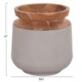 ΔΙΑΚΟΣΜΗΤΙΚΑ ΒΑΖΑ ΔΑΠΕΔΟΥ 2ΤΜΧ LINTER HM21140.03 FIBER CEMENT ΓΚΡΙ-ΞΥΛΟ ΤΕΑΚ 47Υ & 60Υεκ