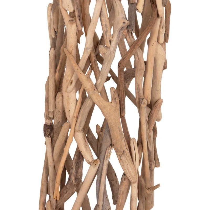 ΔΙΑΚΟΣΜΗΤΙΚΟ ΦΩΤΙΣΤΙΚΟ ΔΑΠΕΔΟΥ VEKNA HM4877 DRIFTWOOD ΣΕ ΦΥΣΙΚΟ 30x30x140Υεκ.