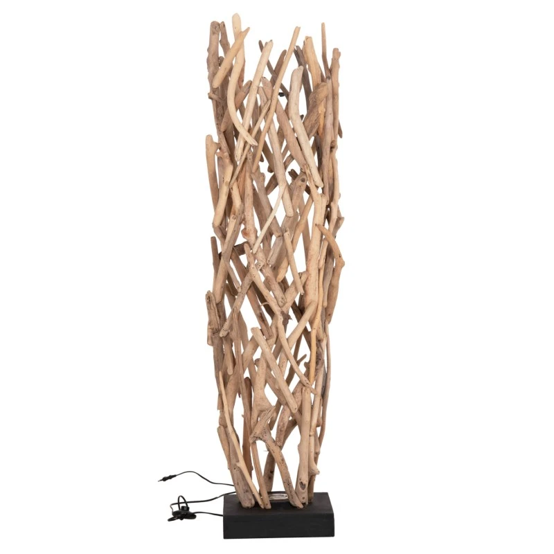 ΔΙΑΚΟΣΜΗΤΙΚΟ ΦΩΤΙΣΤΙΚΟ ΔΑΠΕΔΟΥ VEKNA HM4877 DRIFTWOOD ΣΕ ΦΥΣΙΚΟ 30x30x140Υεκ.