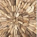 ΔΙΑΚΟΣΜΗΤΙΚΟ ΤΟΙΧΟΥ ΣΤΡΟΓΓΥΛΟ CHIIKI HM4300 DRIFTWOOD ΣΕ ΦΥΣΙΚΟ Φ98 εκ.