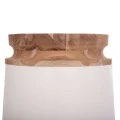 ΔΙΑΚΟΣΜΗΤΙΚΟ ΒΑΖΟ ΔΑΠΕΔΟΥ LINTER HM4662.02L FIBER CEMENT ΛΕΥΚΟ--ΞΥΛΟ ΤΕΑΚ Φ41x47Υεκ.