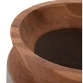 ΔΙΑΚΟΣΜΗΤΙΚΟ ΒΑΖΟ ΔΑΠΕΔΟΥ LINTER HM4662.03L FIBER CEMENT ΓΚΡΙ--ΞΥΛΟ ΤΕΑΚ Φ41x47Υ