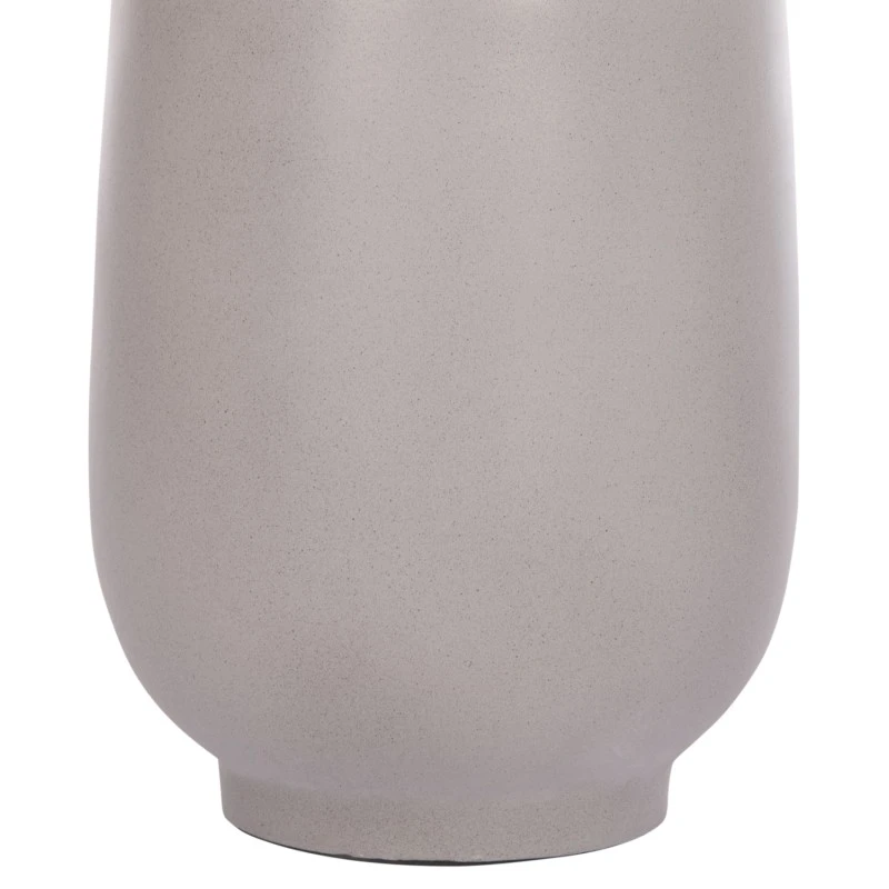 ΔΙΑΚΟΣΜΗΤΙΚΟ ΒΑΖΟ ΔΑΠΕΔΟΥ LINTER HM4662.03S FIBER CEMENT ΓΚΡΙ--ΞΥΛΟ ΤΕΑΚ Φ34x60Υεκ.