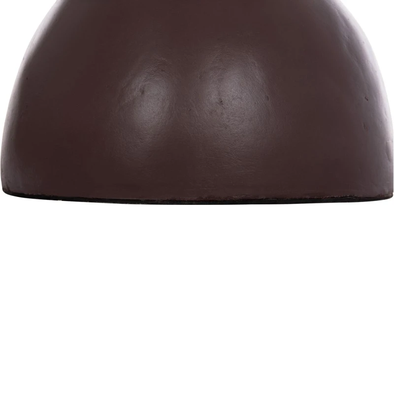 ΔΙΑΚΟΣΜΗΤΙΚΟ ΒΑΖΟ ΔΑΠΕΔΟΥ MAYNARD HM4672.07L TERRACOTTA ΣΟΚΟΛΑΤΙ-RATTAN Φ32x62.5Υεκ