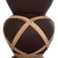 ΔΙΑΚΟΣΜΗΤΙΚΟ ΒΑΖΟ ΔΑΠΕΔΟΥ MAYNARD HM4672.07S TERRACOTTA ΣΟΚΟΛΑΤΙ-RATTAN Φ27.5x50Υεκ