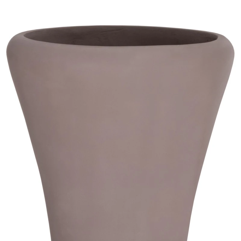 ΔΙΑΚΟΣΜΗΤΙΚΟ ΒΑΖΟ ΔΑΠΕΔΟΥ NEBULA HM4660.05L FIBER CEMENT TAUPE--ΞΥΛΟ ΤΕΑΚ Φ45x172Υεκ