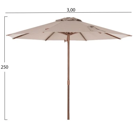 ΑΝΤΑΛΛΑΚΤΙΚΟ SPUN POLYESTER ΠΑΝΙ ΜΠΕΖ Φ300εκ. ΓΙΑ ΟΜΠΡΕΛΑ HM6603.02 (στρογγυλή)