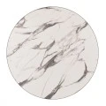 ΕΠΙΦΑΝΕΙΑ ΤΡΑΠΕΖΙΟΥ HPL HM5841.11 MARBLE WHITE-GREY Φ60 εκ. ΠΑΧΟΥΣ 12mm.
