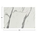 ΕΠΙΦΑΝΕΙΑ ΤΡΑΠΕΖΙΟΥ HPL ΟΡΘΟΓΩΝΙΑ HM5840.31 WHITE MARBLE 120x80εκ.
