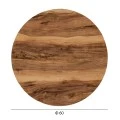 ΕΠΙΦΑΝΕΙΑ ΤΡΑΠΕΖΙΟΥ HPL ΣΤΡΟΓΓΥΛΗ HM5841.30 INDIAN SHESHAM Φ60εκ.