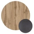 ΕΠΙΦΑΝΕΙΑ ΤΡΑΠΕΖΙΟΥ HPL ΣΤΡΟΓΓΥΛΗ HM5841.36 SONAMA OAK Φ60εκ.