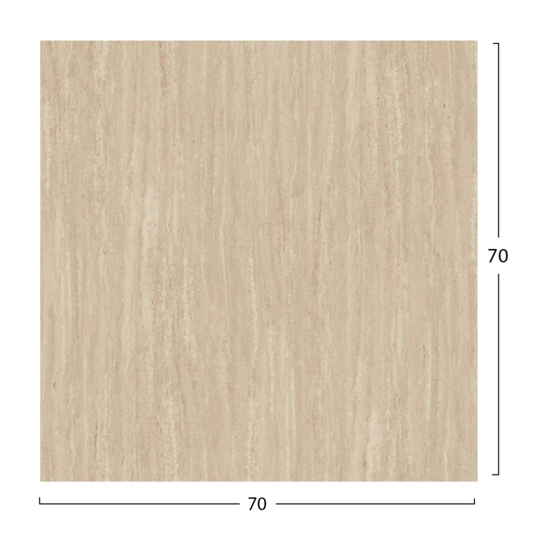 ΕΠΙΦΑΝΕΙΑ ΤΡΑΠΕΖΙΟΥ HPL ΤΕΤΡΑΓΩΝΗ HM5838.35 TRAVERTINE 70x70εκ.