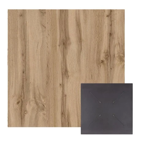 ΕΠΙΦΑΝΕΙΑ ΤΡΑΠΕΖΙΟΥ HPL ΤΕΤΡΑΓΩΝΗ HM5838.36 SONAMA OAK 70x70εκ.