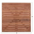 ΕΠΙΦΑΝΕΙΑ ΤΡΑΠΕΖΙΟΥ ΤΕΤΡΑΓΩΝΗ HM18137 ΞΥΛΟ TEAK--ΦΥΣΙΚΟ 80x80x4(πάχος)εκ.