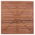 ΕΠΙΦΑΝΕΙΑ ΤΡΑΠΕΖΙΟΥ ΤΕΤΡΑΓΩΝΗ HM18137 ΞΥΛΟ TEAK--ΦΥΣΙΚΟ 80x80x4(πάχος)εκ.