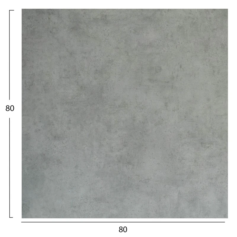 ΕΠΙΦΑΝΕΙΑ ΤΡΑΠΕΖΙΟΥ ΤΕΤΡΑΓΩΝΗ HPL HM5839.32 CEMENT 80x80εκ