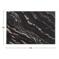 ΕΠΙΦΑΝΕΙΑ ΤΡΑΠΕΖΙΟΥ WERZALIT 120Χ80Χ3.5εκ. BLACK GOLD MARBLE HM5630.15