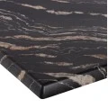 ΕΠΙΦΑΝΕΙΑ ΤΡΑΠΕΖΙΟΥ WERZALIT 120Χ80Χ3.5εκ. BLACK GOLD MARBLE HM5630.15