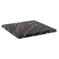 ΕΠΙΦΑΝΕΙΑ ΤΡΑΠΕΖΙΟΥ ΤΕΤΡΑΓΩΝΗ 5787 WERZALIT 70X70 εκ. BLACK GOLD MARBLE HM5230.15