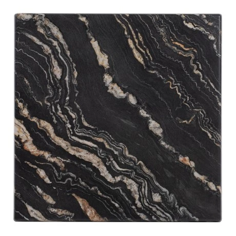 ΕΠΙΦΑΝΕΙΑ ΤΡΑΠΕΖΙΟΥ WERZALIT 80Χ80Χ3.5εκ. BLACK GOLD MARBLE HM5231.15
