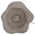 ΕΠΙΤΟΙΧΙΟ ΦΩΤΙΣΤΙΚΟ LUXON HM4701.03L FIBER CEMENT ΣΕ ΓΚΡΙ 44x15x42Υεκ.