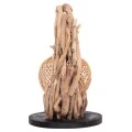 ΕΠΙΤΡΑΠΕΖΙΟ ΔΙΑΚΟΣΜΗΤΙΚΟ ΦΩΤΙΣΤΙΚΟ ASHIN HM4438 DRIFTWOOD--RATTAN 30x30x49Υεκ.